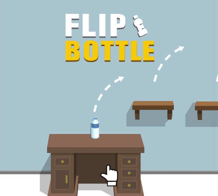 Bottle_Flip_3D - 無料オンラインゲーム | Oajdnmc