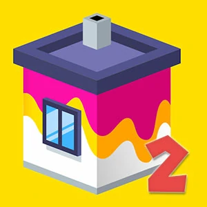 House paint 2 - Free Online Game | Oajdnmc