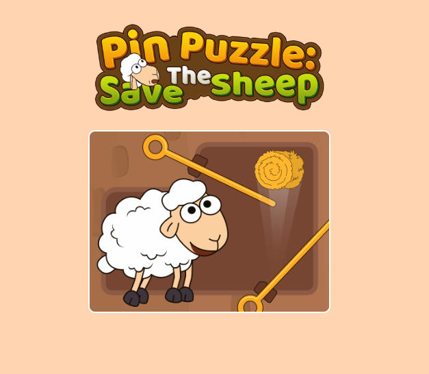 Pin Puzzle Save The Sheep - Free Online Game | Oajdnmc